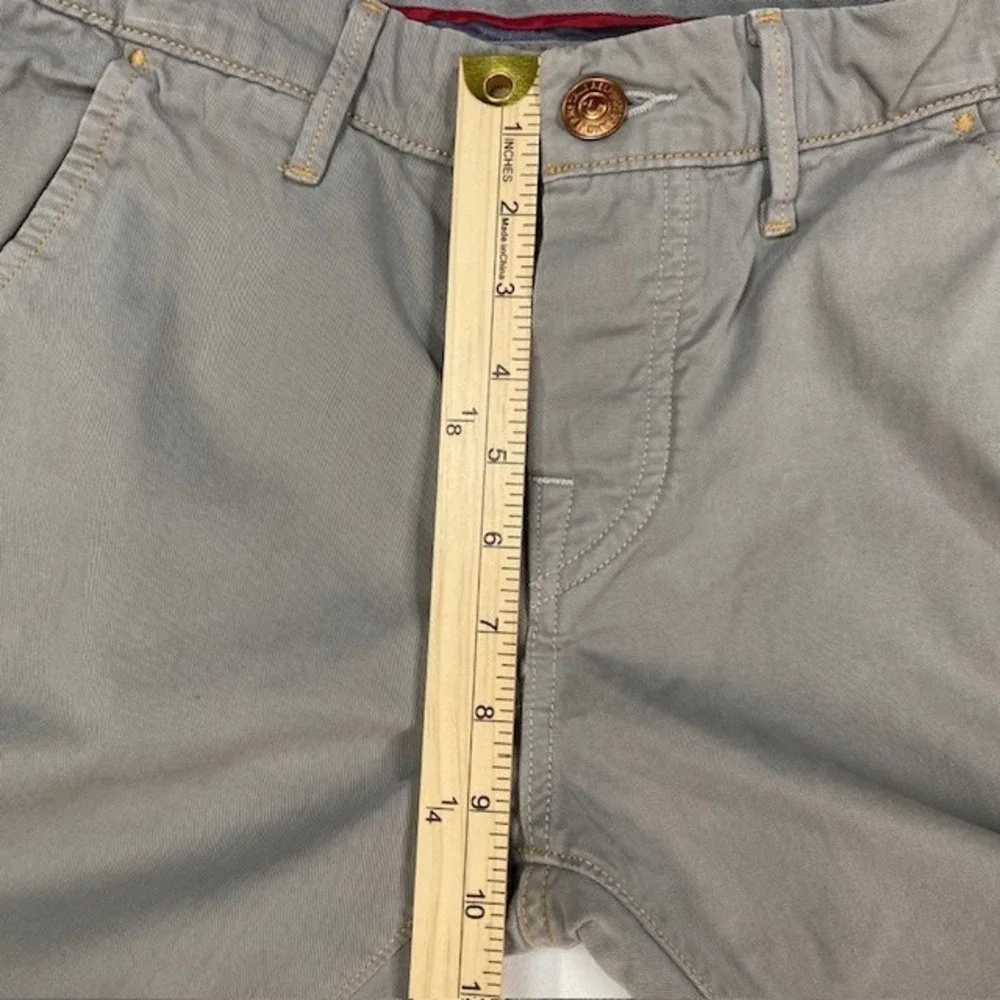 True Religion Rocco Tailored Overdye Twill Pants Gray Mens‎ Size 29 Cotton